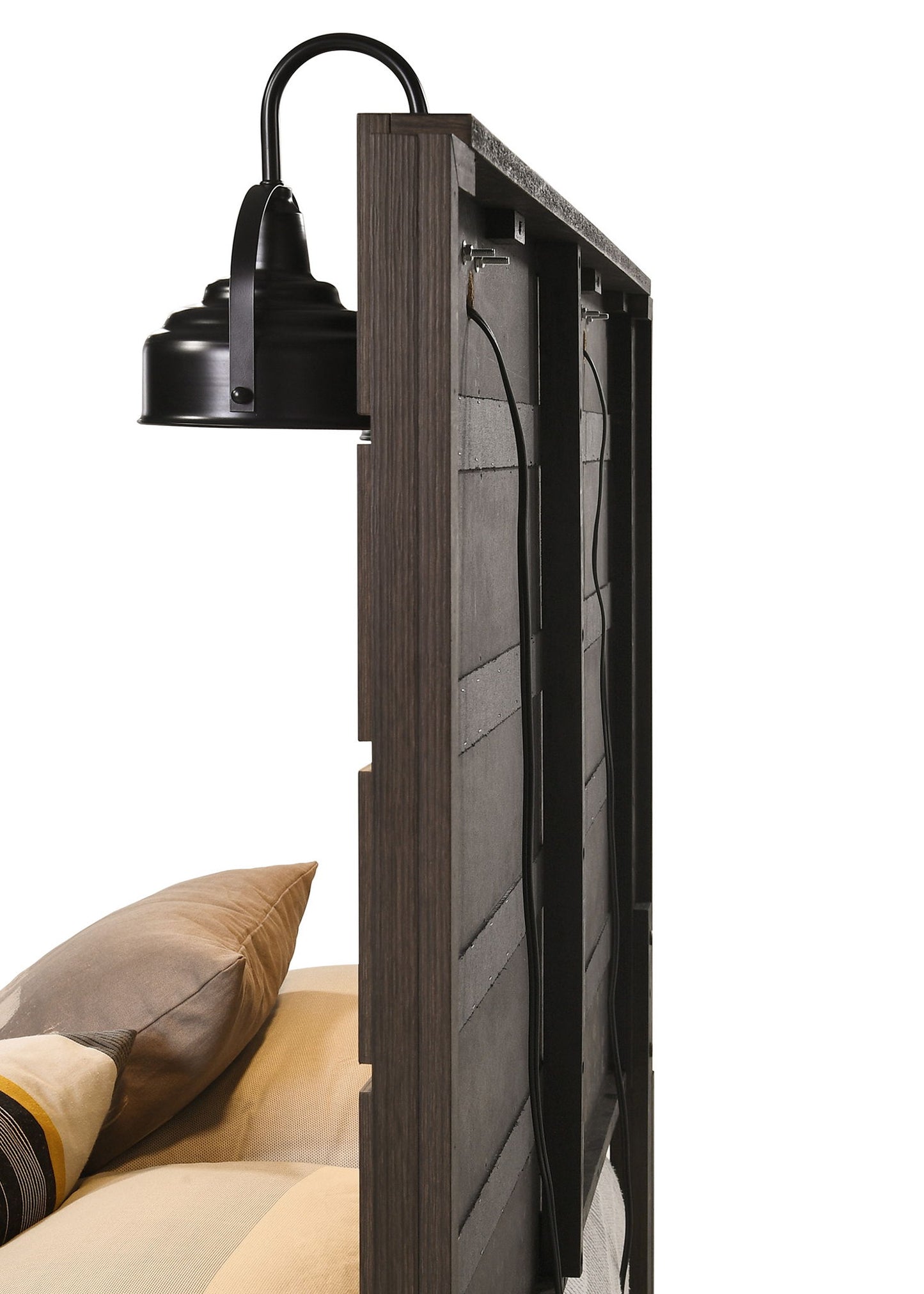 Carter - King Bed In One Box - Brown