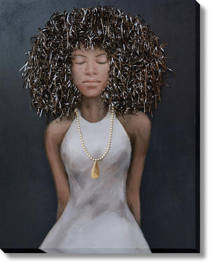 Serene Halo - 36" x 48" Framed Wall Art