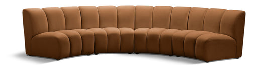 Infinity - 4 Piece Modular Sectional - Saddle