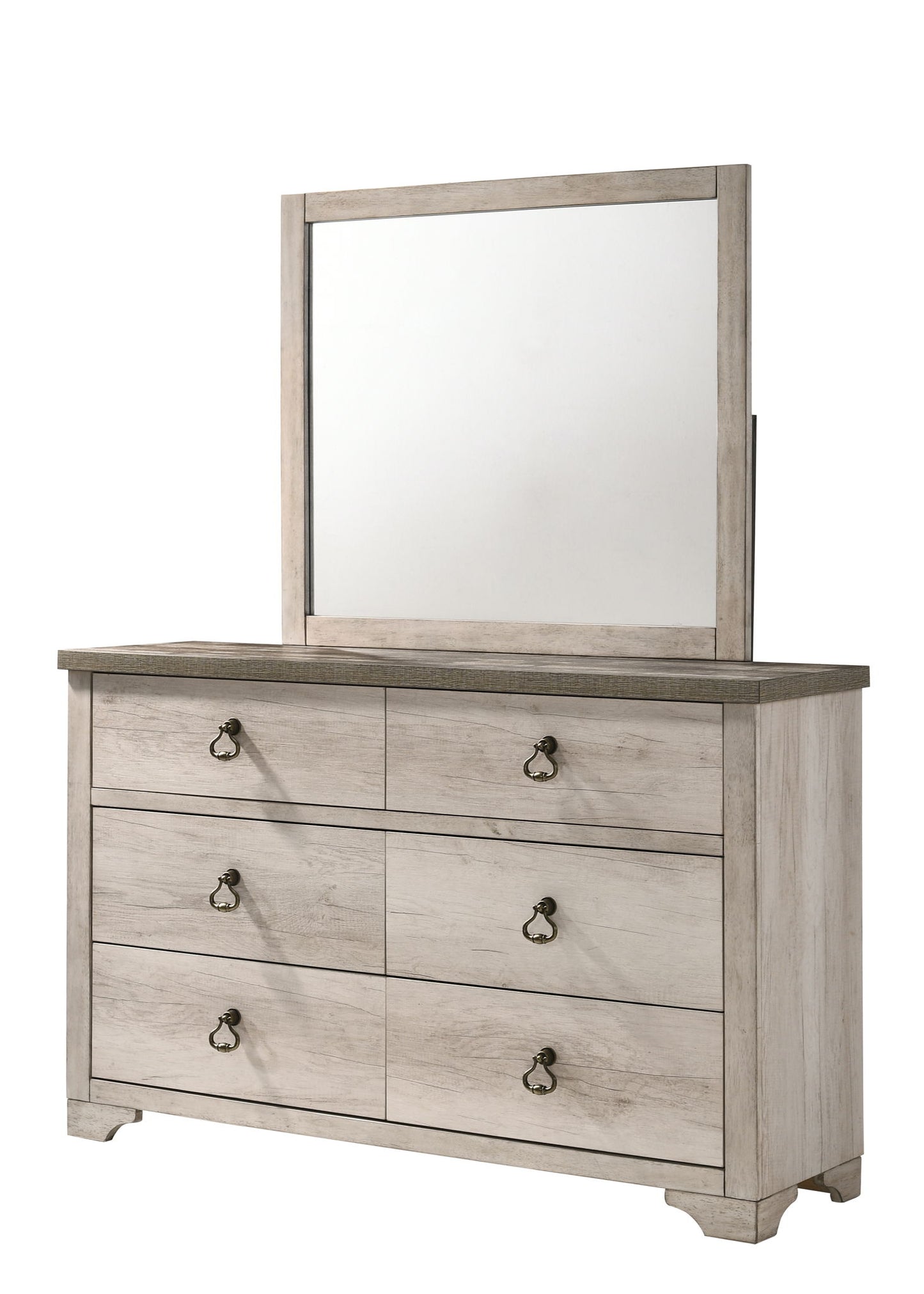 Patterson - King 4 Piece Bedroom Set - Beige