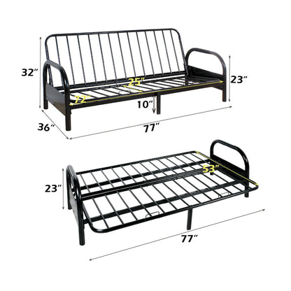 Alfonso - Adjustable Sofa Frame - Black