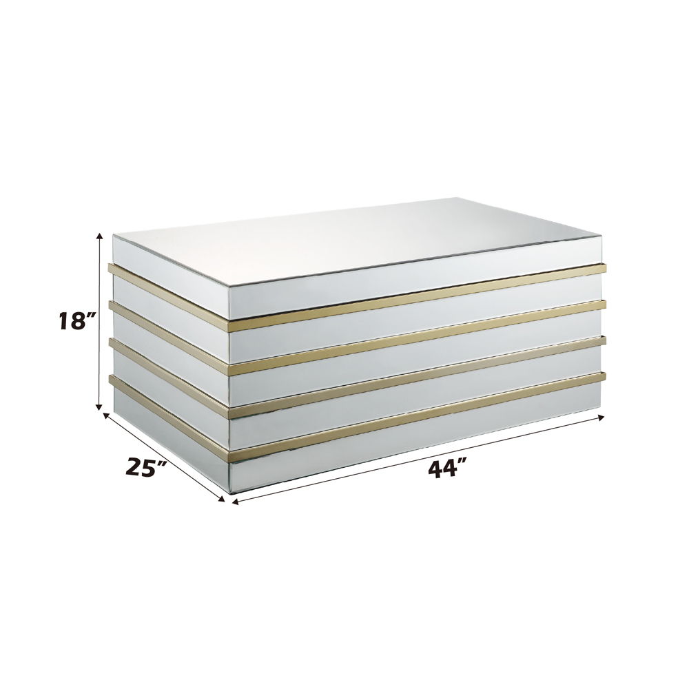 Dominic - Coffee Table - Mirrored