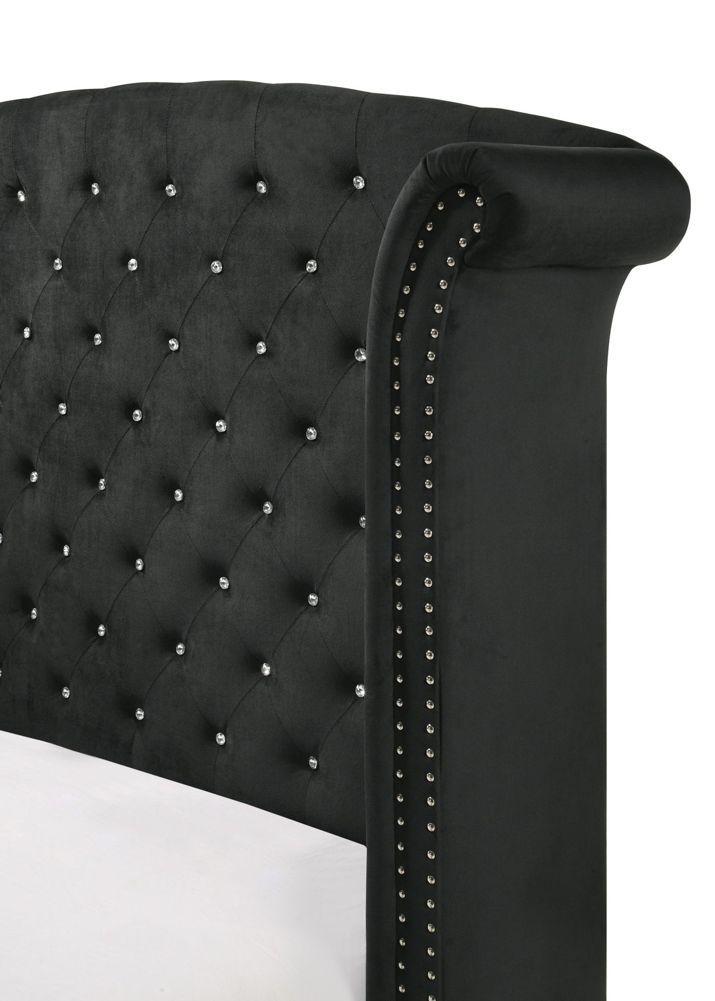 Lucinda - Queen Bed - Black