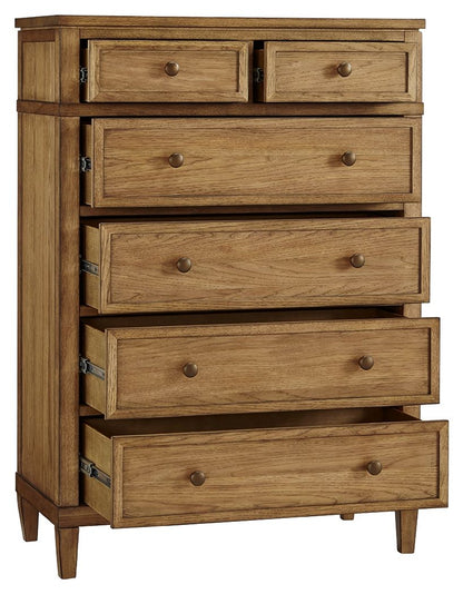 Sharlance - Six Drawer Chest - Brown