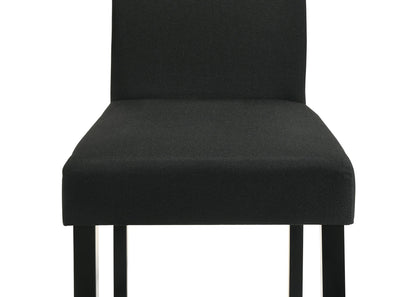 Resia - 5 Piece Dining Room Set - Black