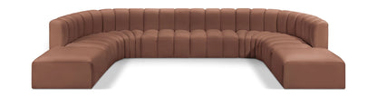 Arc - Faux Leather Modular Sectional