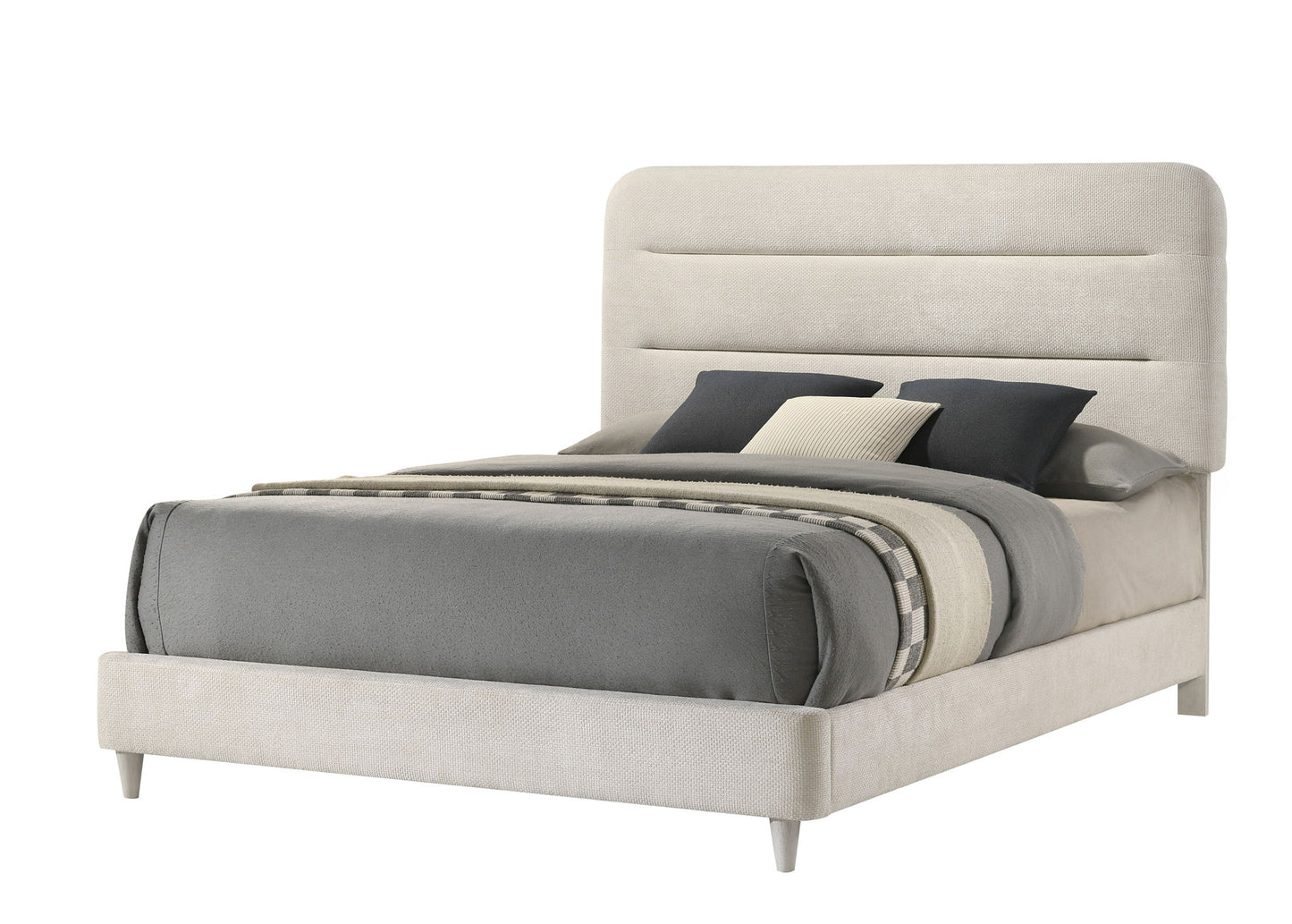 Nyomi - King 5 Piece Bedroom Set - White