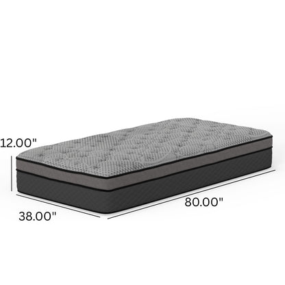 CS Hybrid - 12" Pocket Coil Mattress