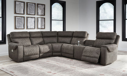 Hoopster - Raf Zero Wall Power Recliner - Gunmetal