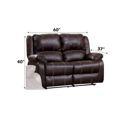 Zuriel - Synthetic Recliner Loveseat