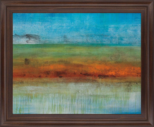 Rustic Glowscape - 28" x 34" Framed Wall Art
