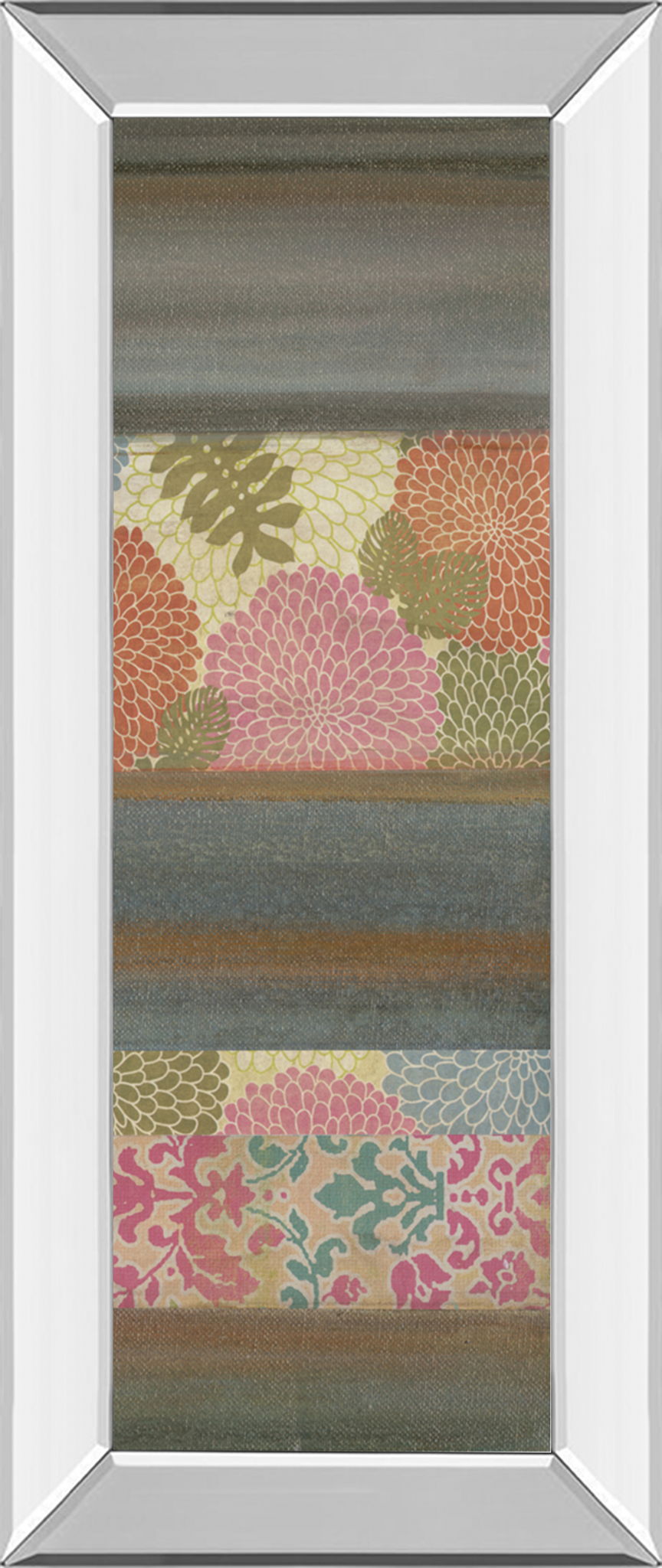 Pretty In Pink IV By Willie Green-aldridge - Mirror Framed Print Wall Art - Pink