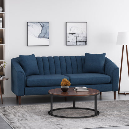 Contemporary 3 Seater Sofa With Accents