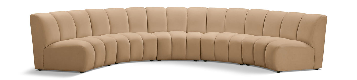 Infinity - 5 Piece Modular Sectional - Camel