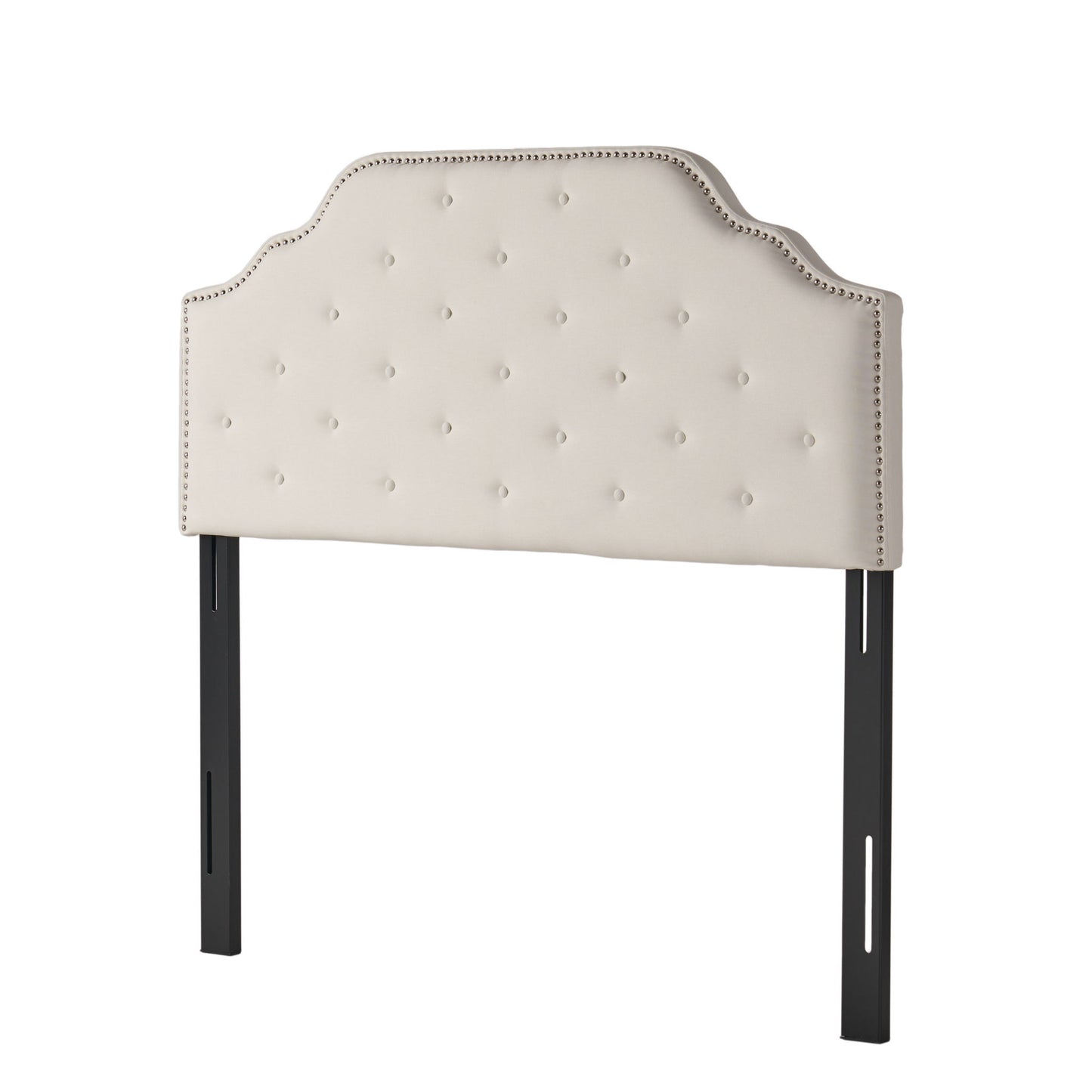 Charismatic - Size Headboard With Button Tufting And Nailhead Trim