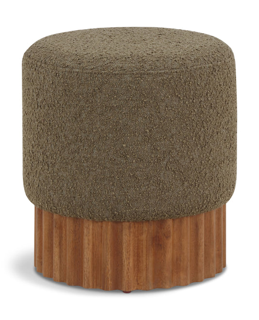 Veranda - Ottoman / Stool With Brown Base