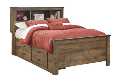 Trinell - Bookcase Bed With Storage