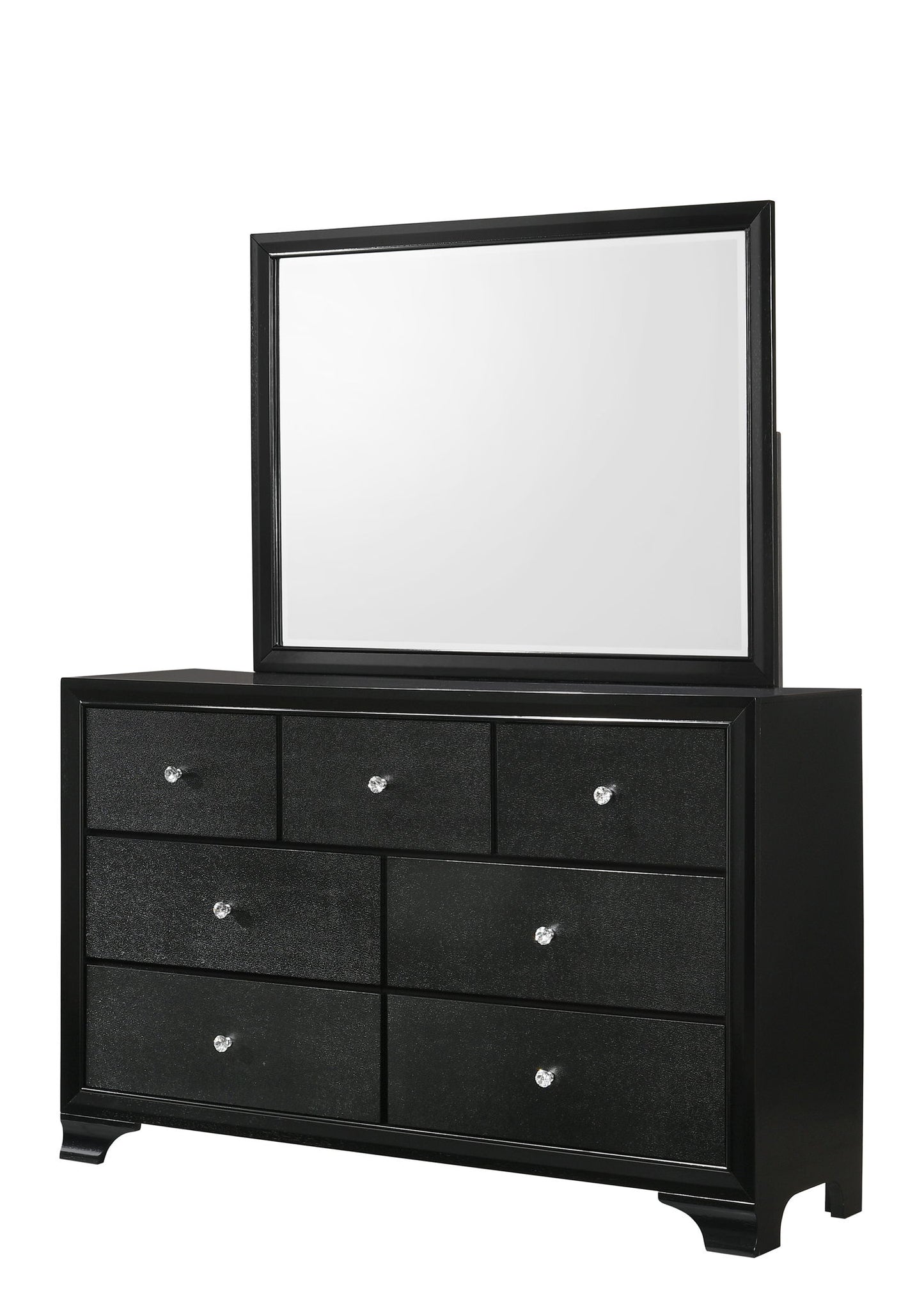 Micah - Queen 5 Piece Bedroom Set - Black