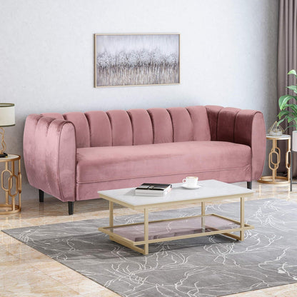 Miranda - Modern Glam 3 Seater Sofa