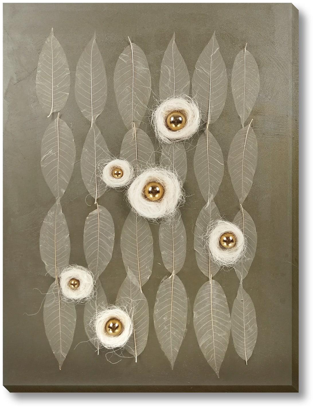 Nestled Pearl Espalier - 36" x 48" Framed Wall Art