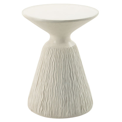 Duane - Accent Table - Natural White