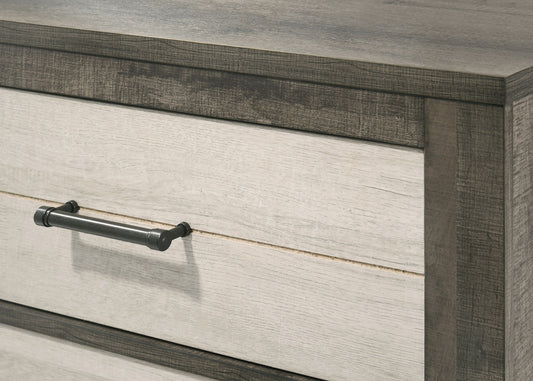 Rhett - Dresser & Mirror - Chalk / Gray