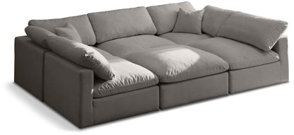 Plush - 6 Piece Modular Sectional