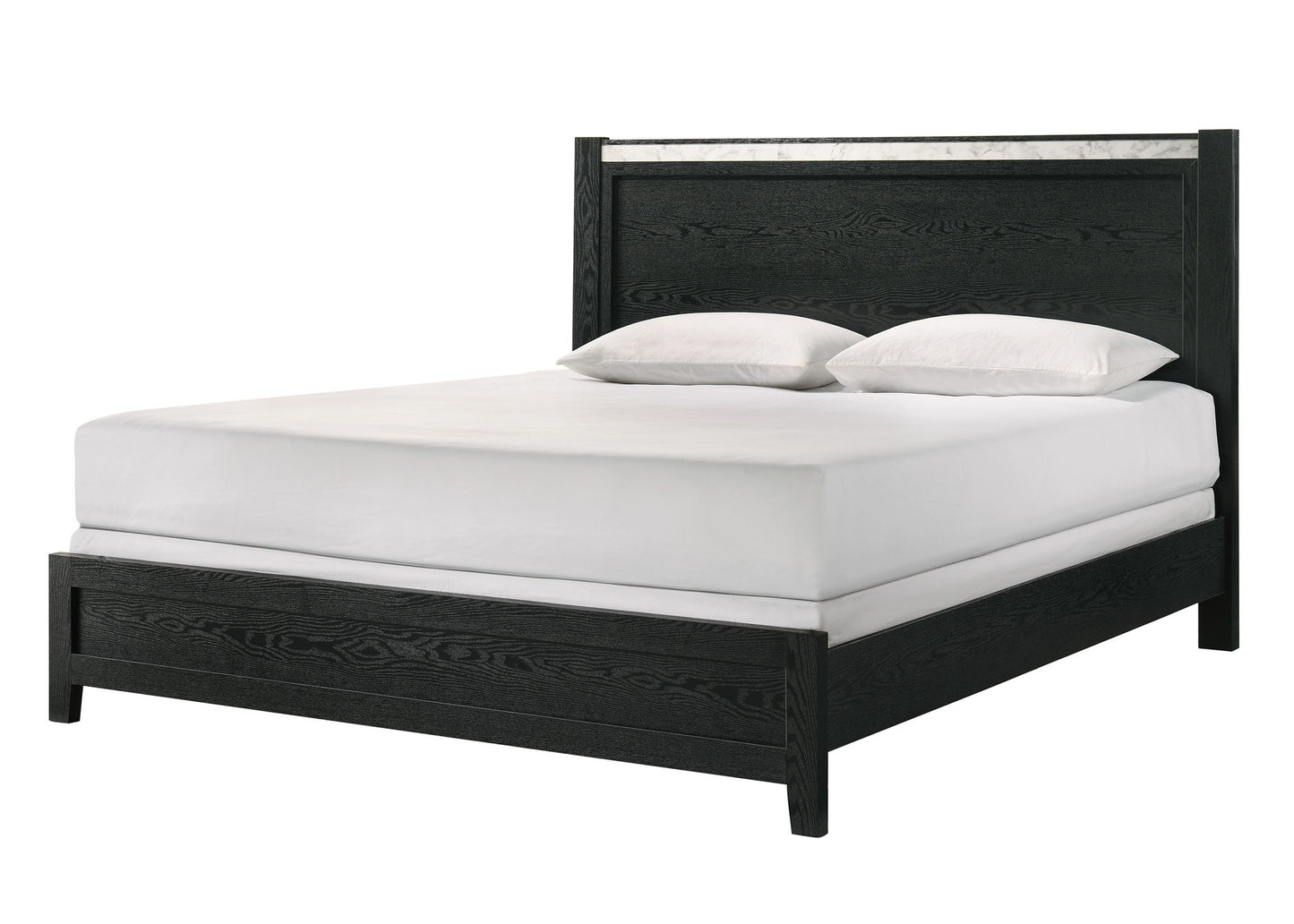 Lamar - King 5 Piece Bedroom Set - Black