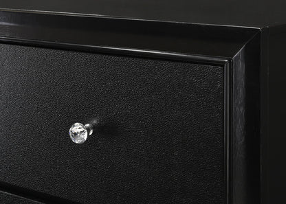 Micah - Dresser & Mirror - Black