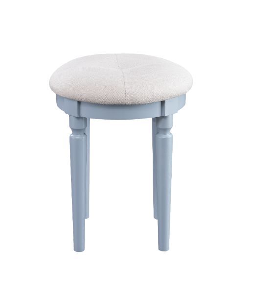 Rabila - Vanity Set - Cream Fabric & Gray