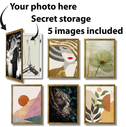 Chic Hideaway Series - 17" x 21" Framed Wall Art