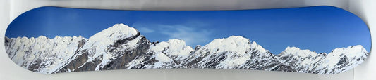 Snowboard - Mountains - Blue