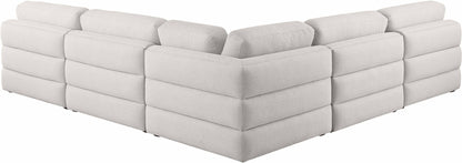 Beckham - 5 Piece Modular Corner Armless Sectional