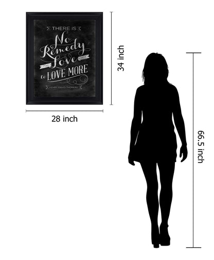 Chalk Wisdom - 28" x 34" Framed Wall Art