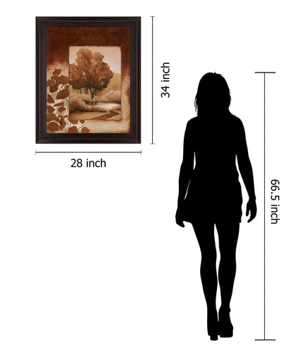 Copper Serenity - 28" x 34" Framed Wall Art