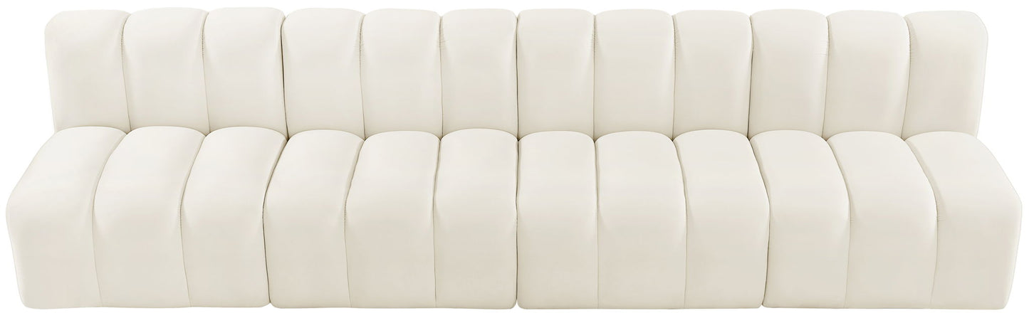 Arc - Velvet 4 Seats Modular Sofa