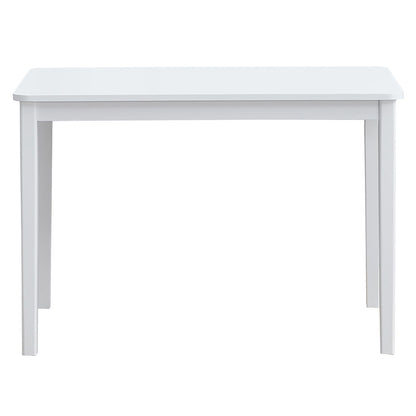 Fidelity - 5 Piece Dining Set - White & Gray