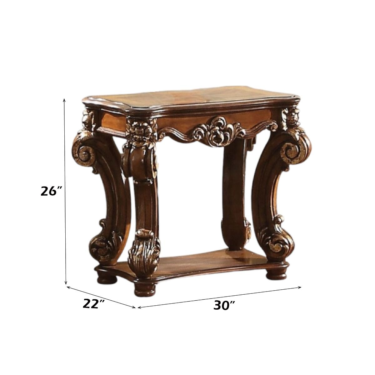 Vendome - 26" End Table - Cherry
