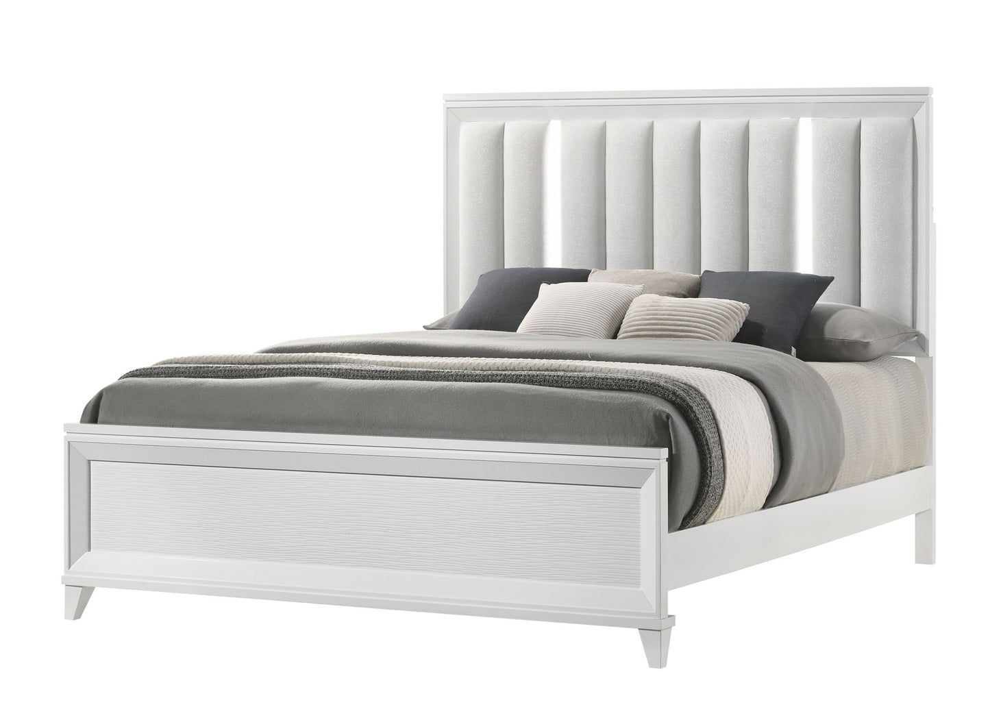 Cressida - Queen 4 Piece Bedroom Set - White