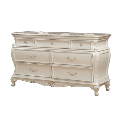 Chantelle - Dresser - Pearl White Finish