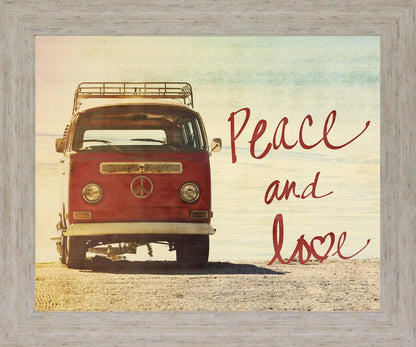 Crimson Journey - 28" x 34" Framed Wall Art