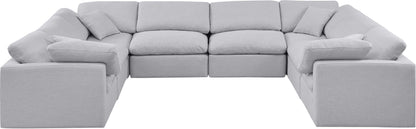 Indulge - Linen 8 Piece Modular Sectional