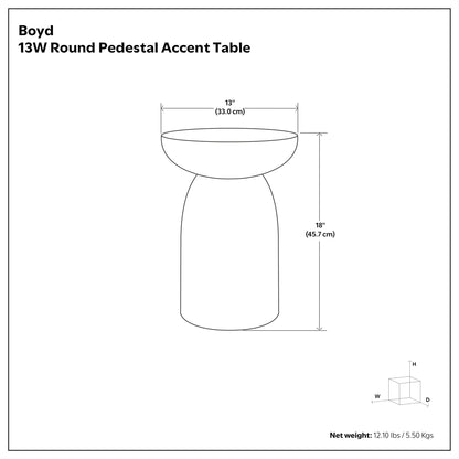 Boyd - Line Accent Table - Black