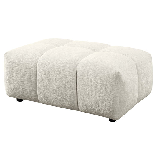 Loanna - Ottoman - Beige Linen
