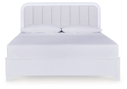 Jarlee - Upholstered Panel Bed
