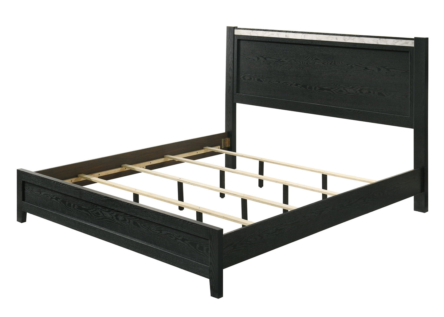 Lamar - King Bed - Black