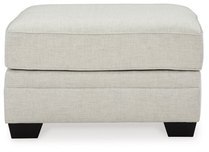 Huntsworth - Oversized Accent Ottoman - Dove Gray