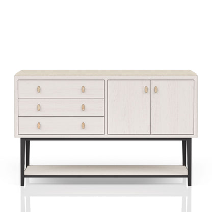 Server With Base - White