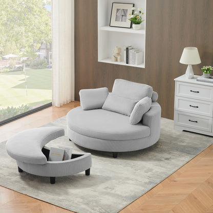 Sofa With Two Throw Pillows And A Waist Pillow With An Extra Tray For Comfortable Seating In Small Apartment Bedrooms