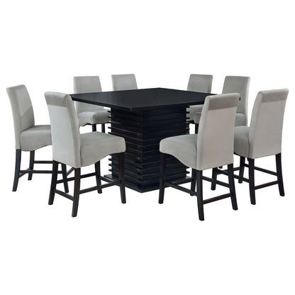 Giannis - 9 Piece Dining Set - Black